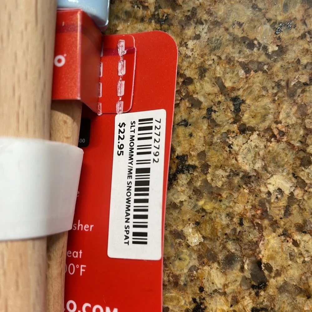 Sur La Table Mini & Me Snowman Spatulas Set of 2